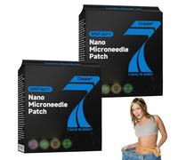 CROAIE Nano Microneedle Patch with SMGT-GLP-1, SMGT-GLP-1 Nano Microneedle Patch, Professional Microneedle Patch, Natural Firming Skin and Body Care Patch for All Skin Types (2PCS)