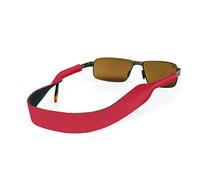 Croakies Original Glasses Strap, Red 32" x 3/4"