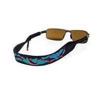 Croakies Original Glasses Strap, Sharks Retro 32" x 1"