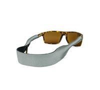 Croakies Original Glasses Strap, Silver, 32" x 1"