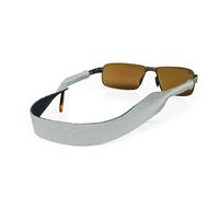 Croakies Original Glasses Strap, Silver 32" x 3/4"