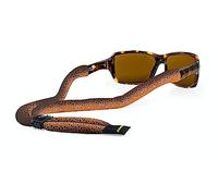 Croakies Suiters Glasses Strap, Fish Print Brown Trout