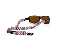 Croakies Suiters Glasses Strap, Tie-Dye Tribal, 28" x 1/2"