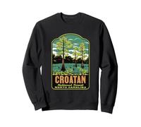 Croatan National Forest North Carolina Retro Sweatshirt