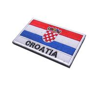 Croatia Flag Embroidery Armband National Flag Pattern Magic Sticker Arm Badge Sticky Cloth Patch National Flag Armband111