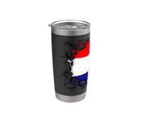 Croatia Flag Graphic Stainless Steel Insulated Tumbler