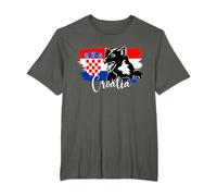 Croatia flag tshirt, Croatia tshirt, Croatia shirt for women T-Shirt