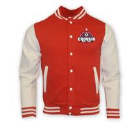 Croatia Junior College Baseball Jacket in Red | Size: 7-8 Years Croatia Red 7-8 Years