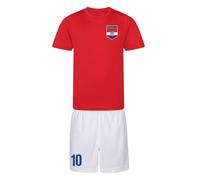 Croatia Junior Training Kit in Red | Size: 12-13 Years Croatia Red 12-13 Years