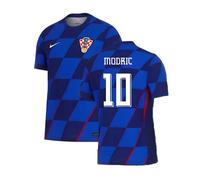 Croatia Men's 2024 - 2025 Away Shirt - Modric 10 in Blue | Size: Medium Croatia Blue M