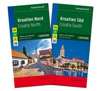 Croatia North and South Map Pack