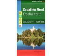 Croatia North and South Map Pack, Freytag Berndt,