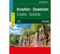 Croatia - Slovenia Road Atlas - Spiral-bound