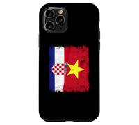 Croatia Vietnam Half Flag Croatian Vietnamese History Case for iPhone 11 Pro