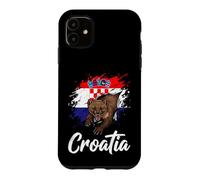 Croatian Flag Marten Burst Hrvatska Pride Design Case for iPhone 11