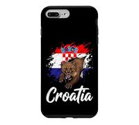 Croatian Flag Marten Burst Hrvatska Pride Design Case for iPhone 7 Plus/8 Plus