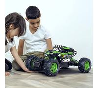 CROBOLL 1:12 Large RC Cars Age 6+ for Boys with Upgraded Lifting Function, 2.4GHz 4WD Remote Control Car Toy Gifts 20km/h Monster Truck for Kids, All Terrain RC Truck for 60Min Play(Green)