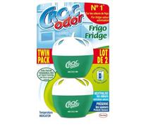Croc Odor Fridge Deodoriser Twin Pack x 1 - Eliminates Unwanted Fridge Smells - Long-Lasting & Food Safe - Twin Pack for Continuous Freshness with Welari Thank You Card | (1 Pack)