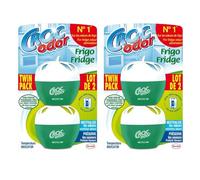 Croc Odor Fridge Deodoriser Twin Pack x 2 - Eliminates Unwanted Fridge Smells - Long-Lasting & Food Safe - Twin Pack for Continuous Freshness with Welari Thank You Card | (2 Pack)