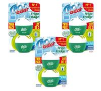 Croc Odor Fridge Deodoriser Twin Pack x 3 - Eliminates Unwanted Fridge Smells - Long-Lasting & Food Safe - Twin Pack for Continuous Freshness with Welari Thank You Card | (3 Pack)