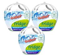 Croc Odor Fridge Deodoriser XL x 3 - Powerful Odour Eliminator for Fridges - Long-Lasting, Food Safe & Powerful Neutraliser with Welari Thank You Card | (3 Pack)