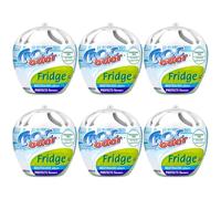 Croc Odor Fridge Deodoriser XL x 6 - Powerful Odour Eliminator for Fridges - Long-Lasting, Food Safe & Powerful Neutraliser with Welari Thank You Card | (6 Pack)