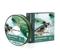 Croch Braided Fishing Line, 300 m / 500 m / 1000 m, strong PE Dynamix Line, Colourfast, 0.1-0.3 mm, 14-45 lb.