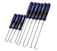 Crochet 10 Pieces | Repair Kit for Mécanicien | Set de Crochets Multifonctions pour Atelier Automobile, Garage, Maison, Industrie Démontage et Maintenance Faciles