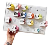Crochet Advent Calendar 2024 User-Friendly Yarn Advent Calendar 2024 with Vibrant Colors Family Fostering DIY Christmas for Yarn Lovers