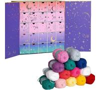 Crochet Advent Calendar 2025 Xmas Countdown Calendar for Winter Knitters DIY Crafts