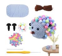 Crochet Animals, Complete Crochet Kit for Beginners - Crochet Crafts with Video Tutorials, Easy Crochet Animals for Kids for Adults