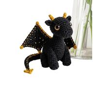 Crochet Animals Dragon Knitted Pocket Size with Card