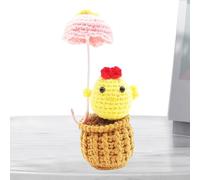 Crochet Animals Toy - Handmade Knitting Plush, Adorable Figure with Soft Yarn, Decorative Doll with Cute Design, Appreciation Gift, Collectible Item for Home, Living Room, Bedroom