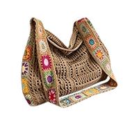Crochet Bags for Women Boho Crochet Large Lightweight Tote
