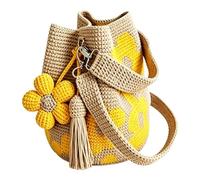 Crochet Beach Bag Crochet Handmade Flower Tote