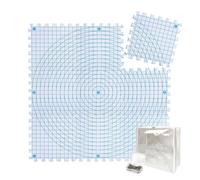 Crochet Blocking Boards - Interlocking Foam Mats, Large Craft Shaping, Knitter Tools with Uniform Grid Design | Blocking Mats for Fiber Artists DIY Knitting Crochet Garment Lace Home Workshop