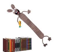Crochet Bookmarks Handmade Crochet Soft Cute Funny Animal | Page Marker for Christmas Stocking Stuffers, New Year, Birthday, Book Lovers, Teachers, Students, Readers, Kids, Adults,