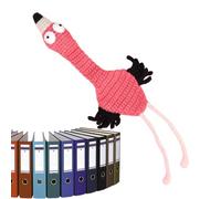 Crochet Bookmarks - Knitted Animal Book-Marks, Handmade Yarn Reading Accessories, Cute Novelty Bookmark | Teachers Students Kids Girls Boys, Book-Lovers, Reading Companion for Home, School, Library