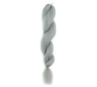 Crochet Braiding Jumbo Hair Extensions,24 Inch Synthetic Braidings Afro Twist Weave Hairs(Silver,6pcs/lot)
