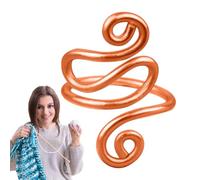 Crochet Buckle Ring - Handmade Yarn Control Loop | Adjustable For Left And Right Handed | Ensures Even Yarn Barrel And Easy Crochet For Project Or Gift