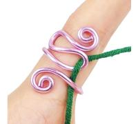 Crochet Buckle Ring - Handmade Yarn Control Loop | Adjustable For Left And Right Handed | Ensures Even Yarn Barrel And Easy Crochet For Project Or Gift