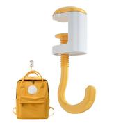 Crochet by Table for Sac | Accroche-Sac à Pince Réglable et Robust | Accessoire de Bureau et d'École | pour Chaise, Cloison, Établi, Sacs à Dos, Sacs à Main, Veste, Parapluie, École, Domicile