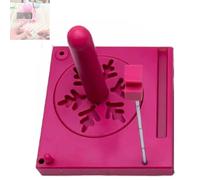 Crochet Caddy, Yarn Holder for Crocheting, Multi-Functional Yarn Spool Box with Detachable Spinner and Phone Stand, Portable Organizer for Knitting and Crochet Accessories