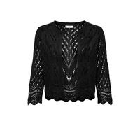 Crochet Cardigan Black