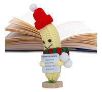 Crochet Christmas Doll - Crochet Christmas Decorations | Plush Banana | Rejoice Crochet Toy | Cute Crochet Christmas Doll With Bigl