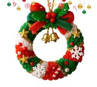 Crochet Christmas Tree Decoration, Crochet Accessories for Holidays - Handmade Decorative Hanging Craft Decoration for Beginners