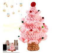 Crochet Christmas Tree Decoration, Handwoven Table Christmas Tree, Christmas Tree Decoration, Knitting, Christmas Centrepieces for Tables, Miniature Christmas Tree Table Decoration for Windowsill