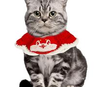 Crochet Collar for Dogs, Neckerchief for Dogs, Scarf Bib for Snake Year, Pet Cat - Pet Supplies Comfortable Dog Bandanas for Small and Medium Pets, Dogs and Cats