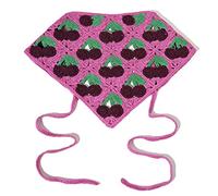 Crochet Colorful Bandana Knitted Hair Tie Back For Head Wrap Pattern For Turban For Girls Photo