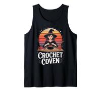 Crochet Coven Witch Yarn Craft Magic Art Tank Top